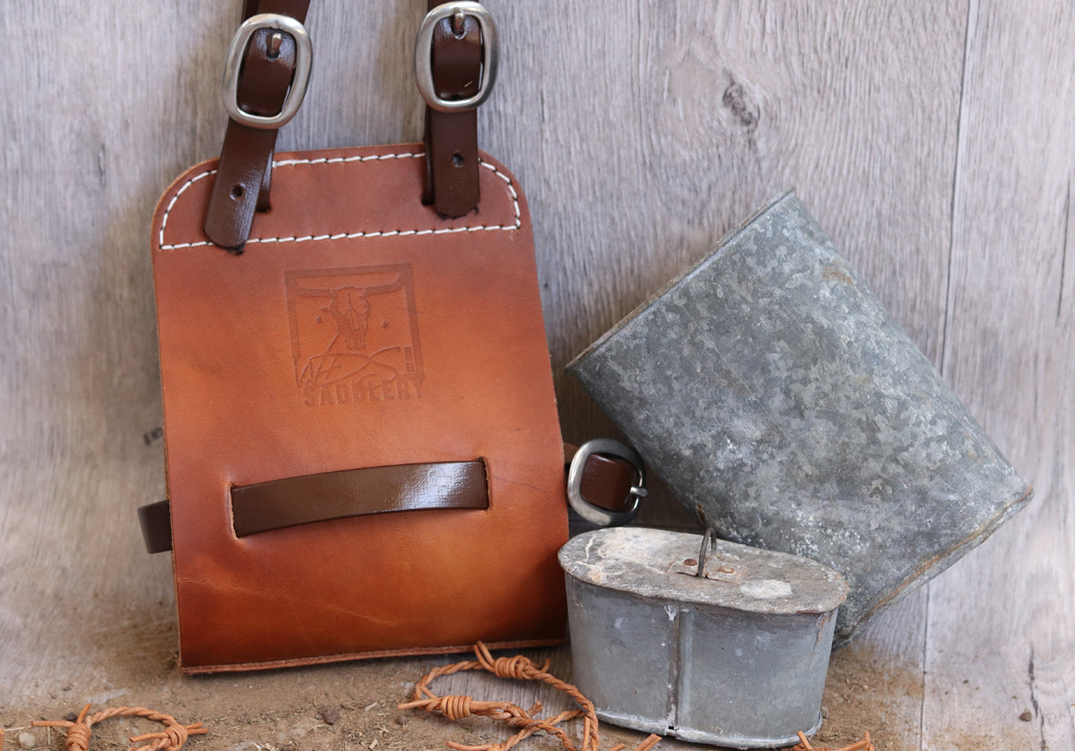 Leather Quart Pot Holder